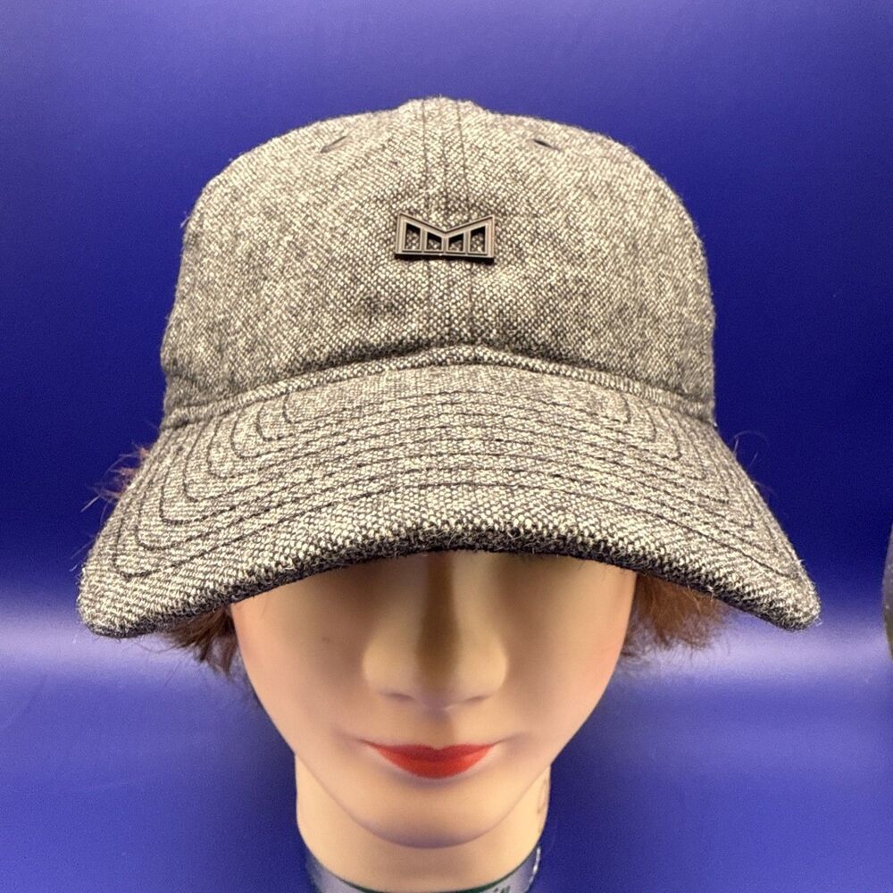 Melin California Luxury SKUNKED Grey Classic Hat Limited Edition Wool Blend